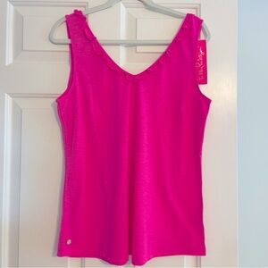 Lilly Pulitzer Gigi Ruffle Too in Raz Berry